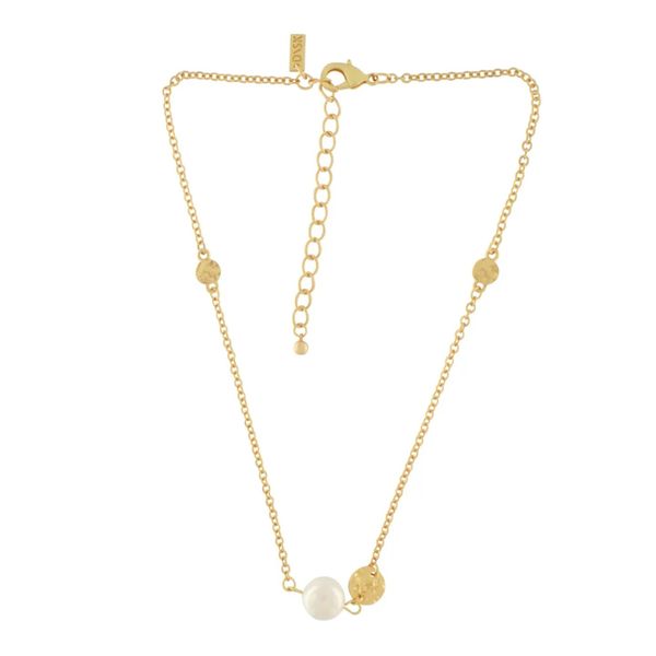 DANSK Audrey Dot & Pearl halskjede