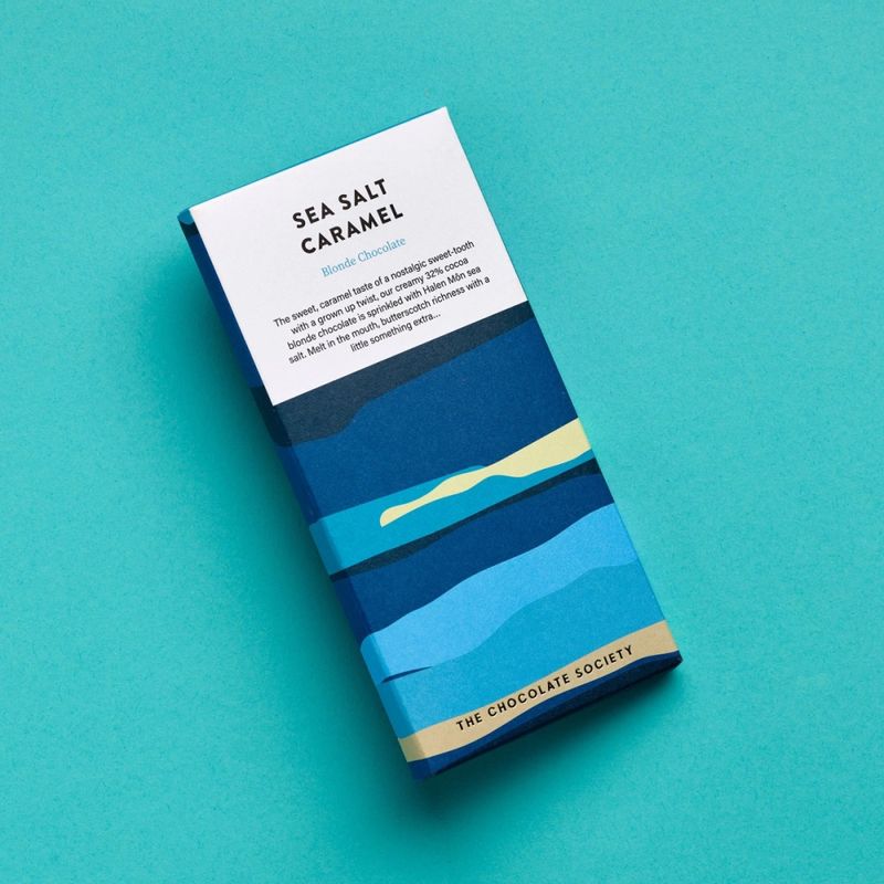 The Chocolate Society – Salted Caramel Blonde Chocolate