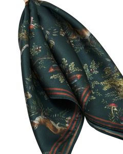 Hovedbilde Fable England Green Into the Woods Scarf Bag ...