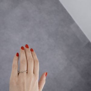 Hovedbilde DANSK Joy Vanntett CZ Ring – Gullbelagt ...