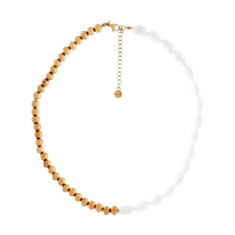 DANSK Joy Waterproof Short Necklace – Kort vanntett halskjede med ferskvannsperler