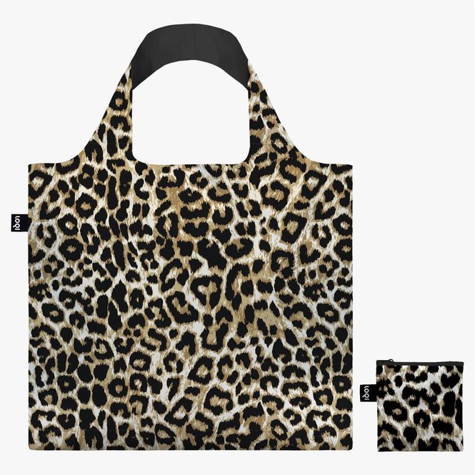 Hovedbilde LOQI Leopard Recycled Tote Bag – ...