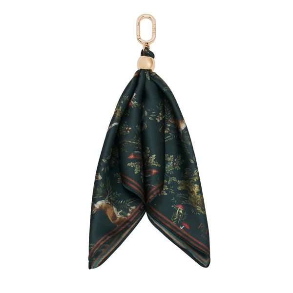 Fable England Green Into the Woods Scarf Bag Charm – Skjerf og veskecharms